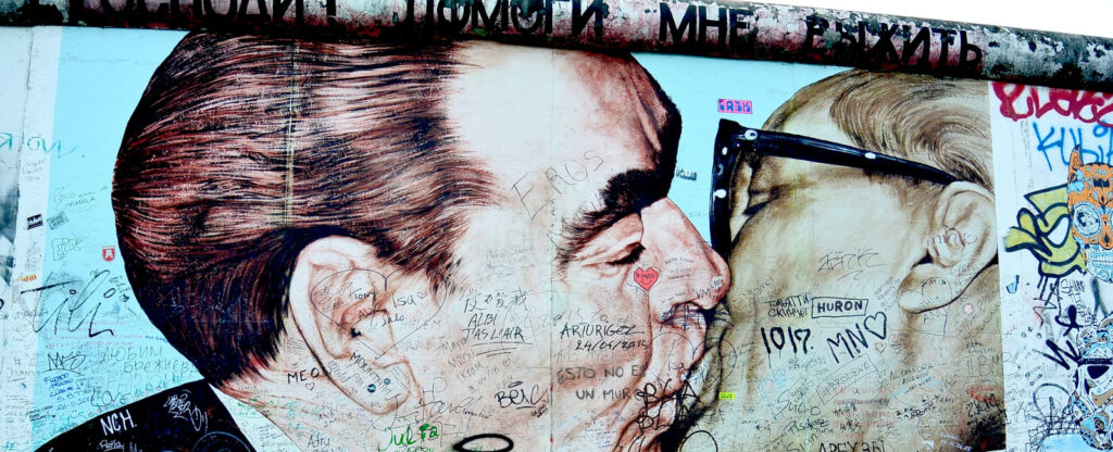 Berliner Mauer Bruderkuss